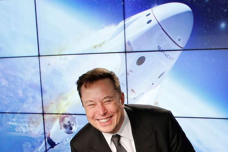 Elon Musk após entrevista no Centro Espacial Kennedy
 19/1/2020 REUTERS/Joe Skipper