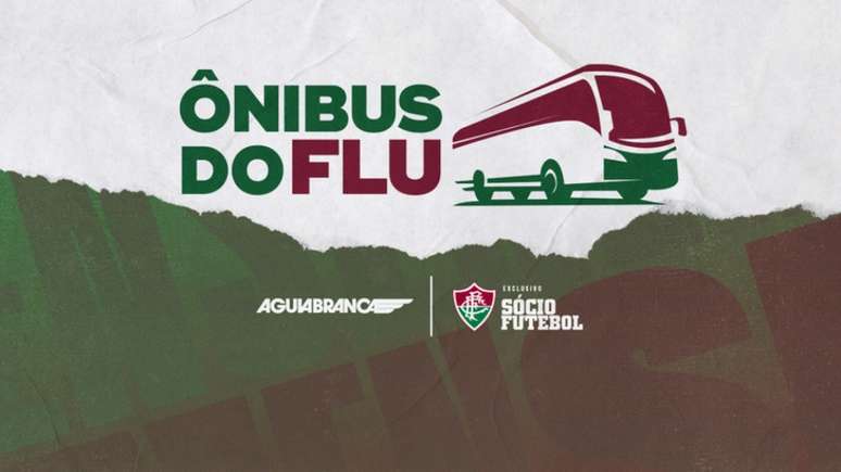 Em parceria com a Águia Branca, Fluminense lança campanha para customizar ônibus da equipe (Divulgação)