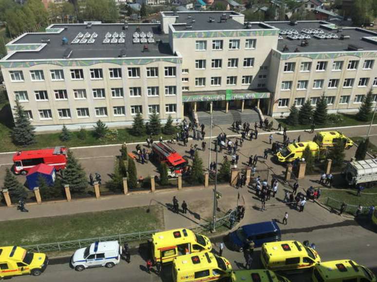 Ataque em escola de Kazan deixou crianças mortas e feridas