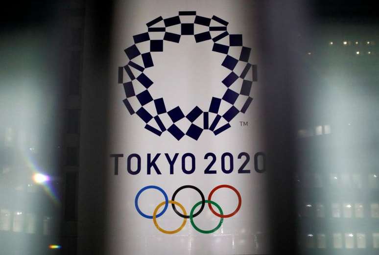 Logo dos Jogos Olímpicos de Tóquio 
22/01/2021
REUTERS/Issei Kato