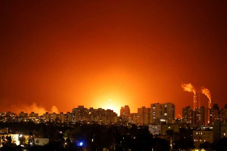 Conflito entre Israel e palestinos perto de Ashkelon, Israel
 11/5/2021  REUTERS/Amir Cohen