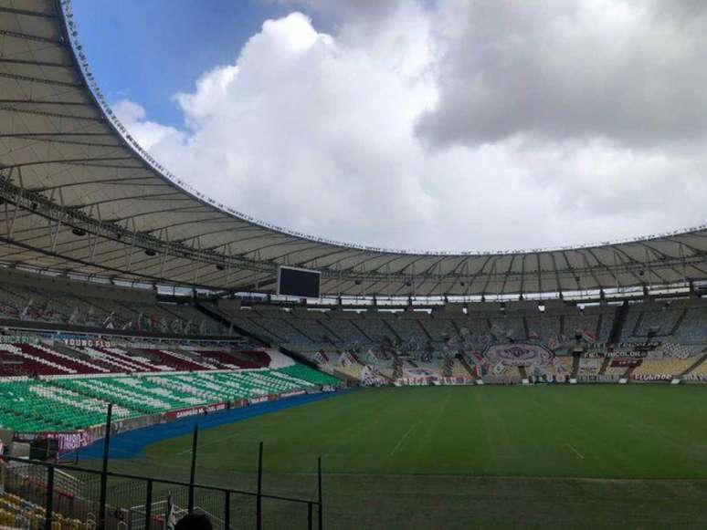 Fluminense volta a jogar pela Libertadores nesta quarta, contra o Santa Fé (COL), no Maracanã (Foto: Reprodução)