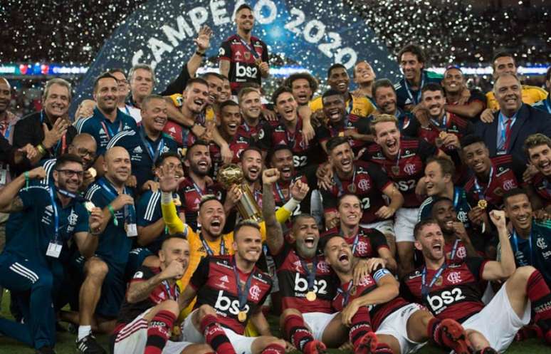 Flamengo conquistou um título internacional no Maracanã pela primeira vez em 2020 (Foto: Jorge Rodrigues/Eleven)