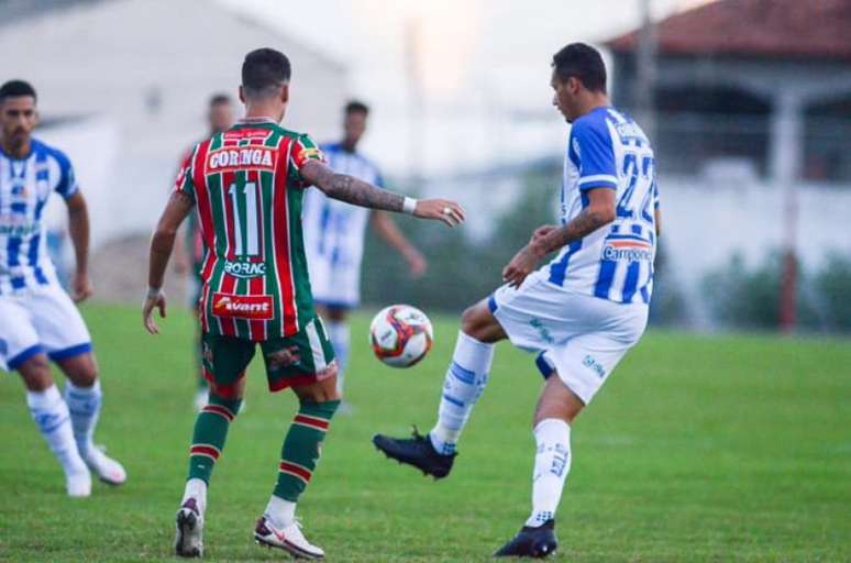 Times empataram em 1 a 1 no interior de Alagoas (Augusto Oliveira/CSA)
