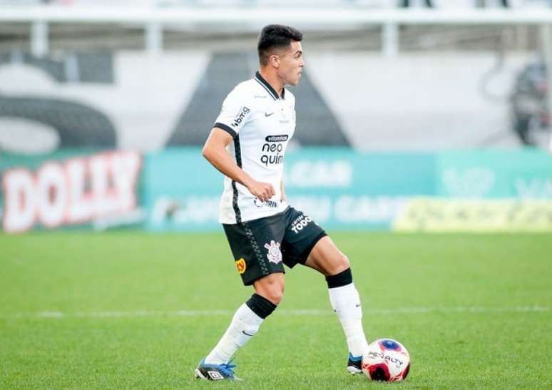 Roni celebrou a classificação do Corinthians para a semifinal do Paulistão (Foto: Rodrigo Coca/Ag. Corinthians)