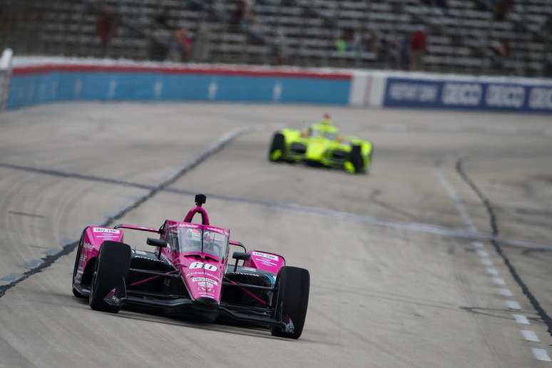 Jack Harvey mostrou muita vontade e foi criticado por Graham Rahal no Texas 