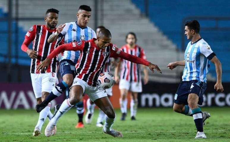 Depois de empatar com o Racing, o Tricolor volta a jogar pela Libertadores (Foto: Staff Images / CONMEBOL)