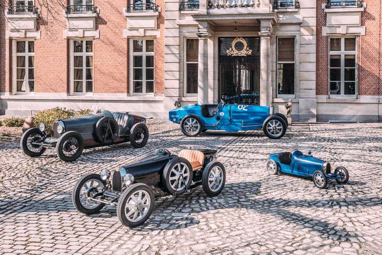 Bugatti Baby II é baseado no Type 35 e uma releitura do Bugatti Baby de 1926. 