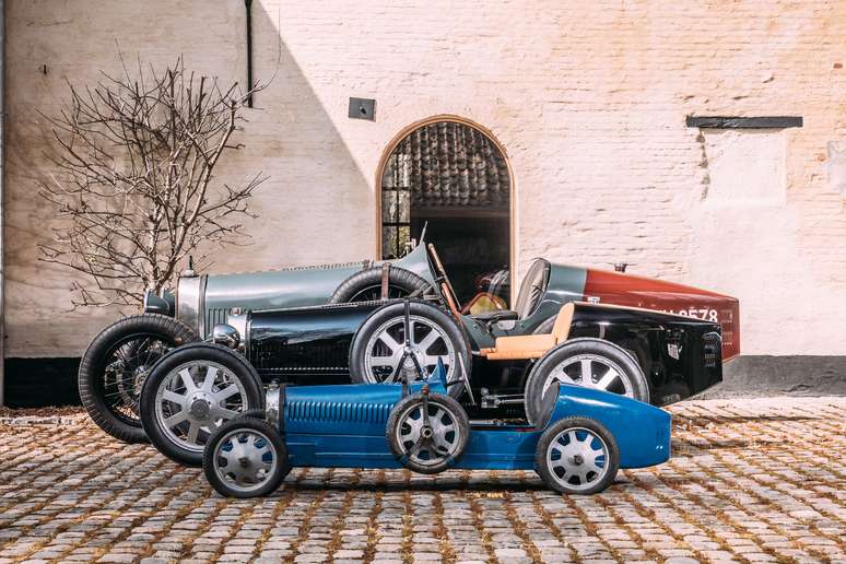Bugatti Type 35, Bugatti Baby II e Bugatti Baby. 