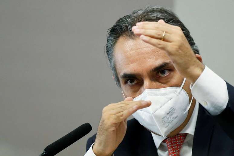 Ex-presidente da Pfizer no Brasil Carlos Murillo presta depoimento na CPI da Covid no Senado
13/05/2021
REUTERS/Adriano Machado
