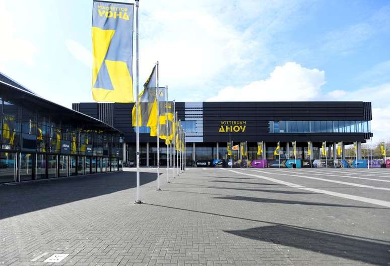 Vista da Ahoy arena em Roterdã que sediará Eurovision Song Contest 
 30/3/2020   REUTERS/Piroschka Van De Wouw