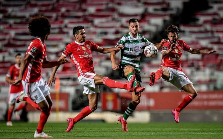 O Sporting é o Campeão Português desta temporada (Foto: PATRICIA DE MELO MOREIRA / AFP)
