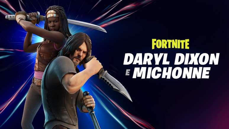 Fortnite: Daryl e Michonne