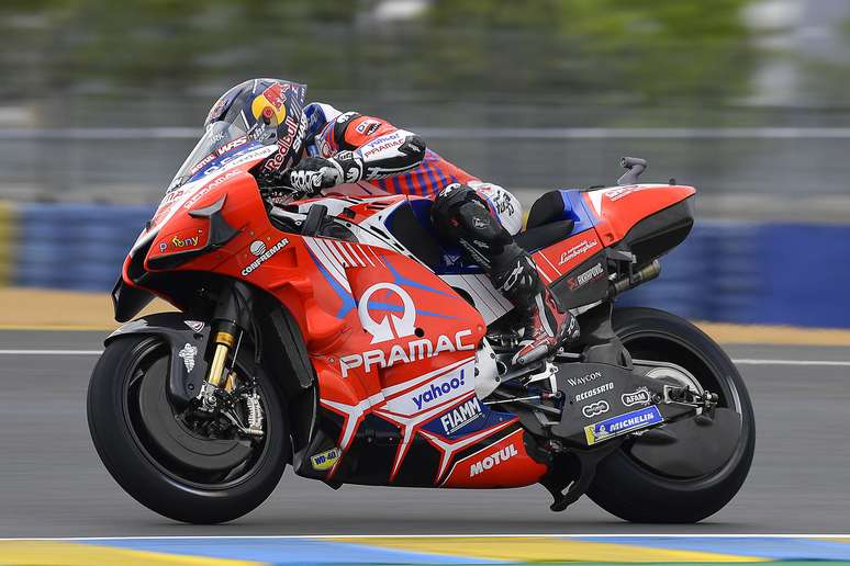 Johann Zarco fez a melhor volta do fim de semana 