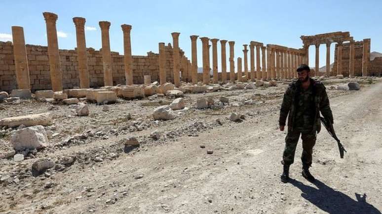 Palmira foi tomada duas vezes pelo EI, que destriu parte de seus artefatos históricos