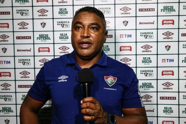 'Talvez a bola principal tenha ficado nos nossos pés', disse sobre chance desperdiçada por Luiz Henrique (FOTO: LUCAS MERÇON / FLUMINENSE F.C.)