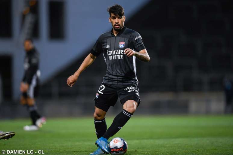 Lucas Paquetá foi o melhor em campo mais uma vez pelo Lyon (Foto: Damiel LG / Lyon)