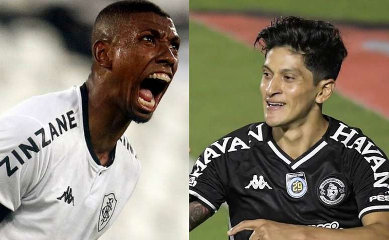 Kanu e Cano: referências de Botafogo e Vasco (Fotos: Vítor Silva/Botafogo; Rafael Ribeiro/Vasco)