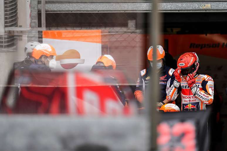 Marc Márquez teve a melhor chance de vencer desde que voltou de lesão 