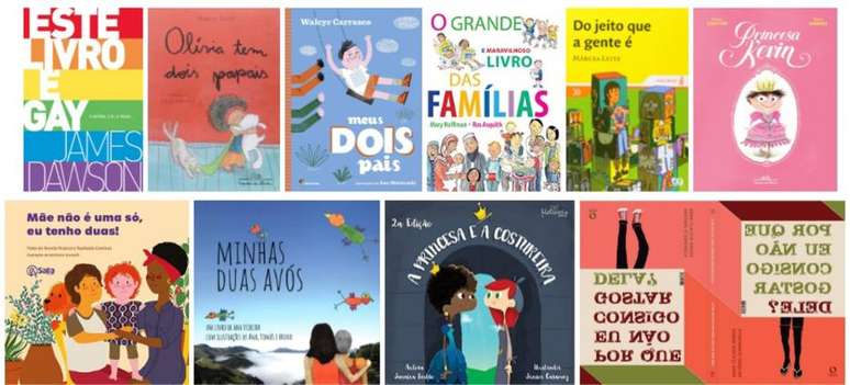 Livros infantis sobre diversidade sexual e respeito