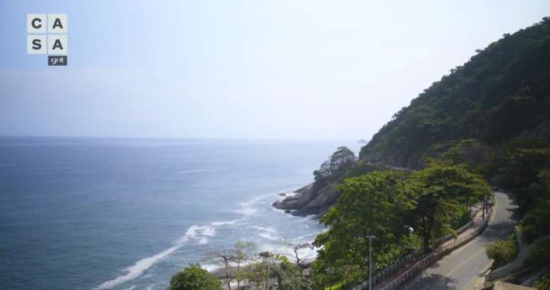 Vista linda e privilegiada do mar.