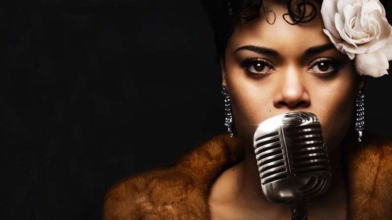 Andra Day em "Os EUA vs Billie Holiday"