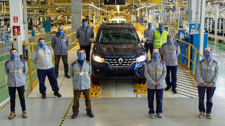 Renault Alaskan é produzida na fábrica de Santa Isabel, na Argentina.