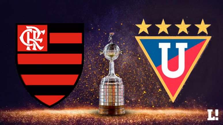 Flamengo e LDU se enfrentam no Maracanã pela 5ª rodada do Grupo G (Foto: Arte LANCE!)