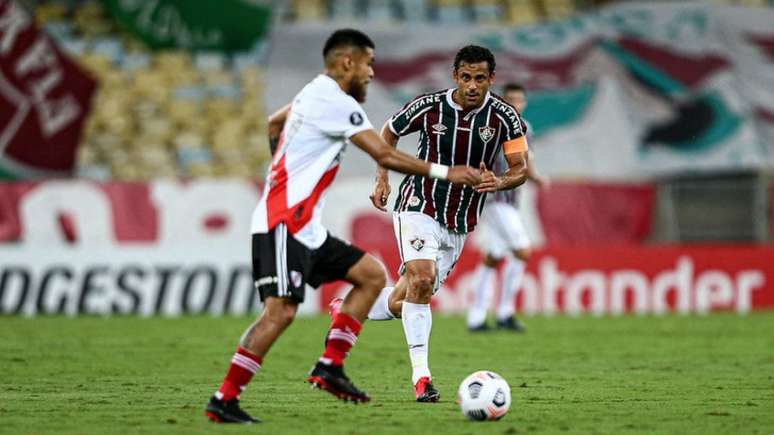 Fluminense e River se enfrentaram na primeira rodada da Libertadores (FOTO: LUCAS MERÇON / FLUMINENSE F.C.)