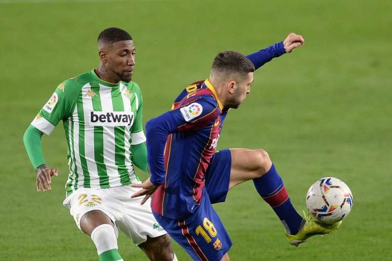 Emerson pode vestir a camisa blaugrana na próxima temporada (Foto: CRISTINA QUICLER / AFP)