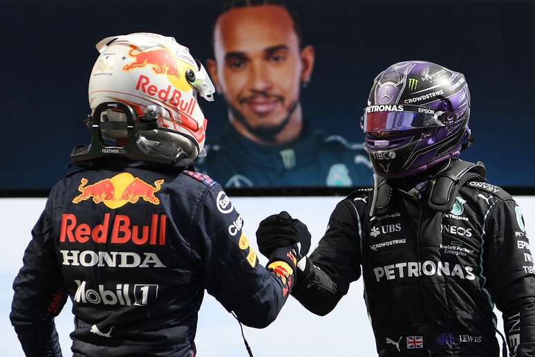 Max Verstappen e Lewis Hamilton, os protagonistas da F1 em 2021 
