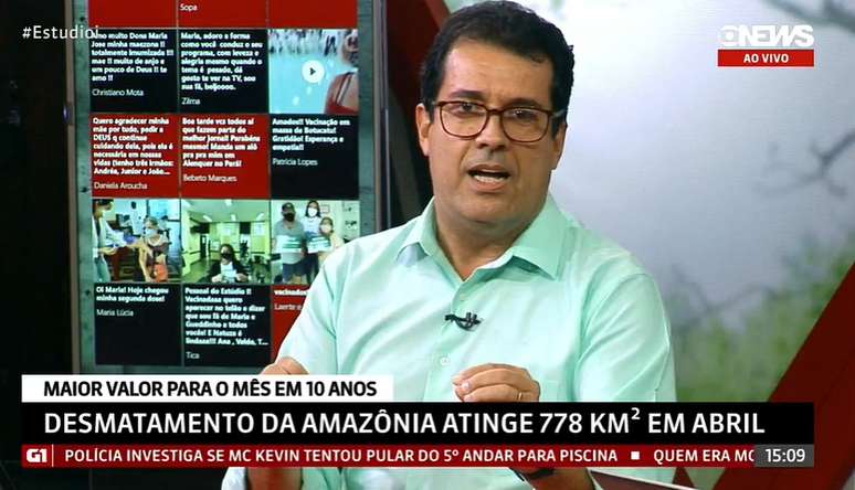 André Trigueiro no ‘Estúdio i’: “O governo tem a obrigação de responder aos jornalistas”