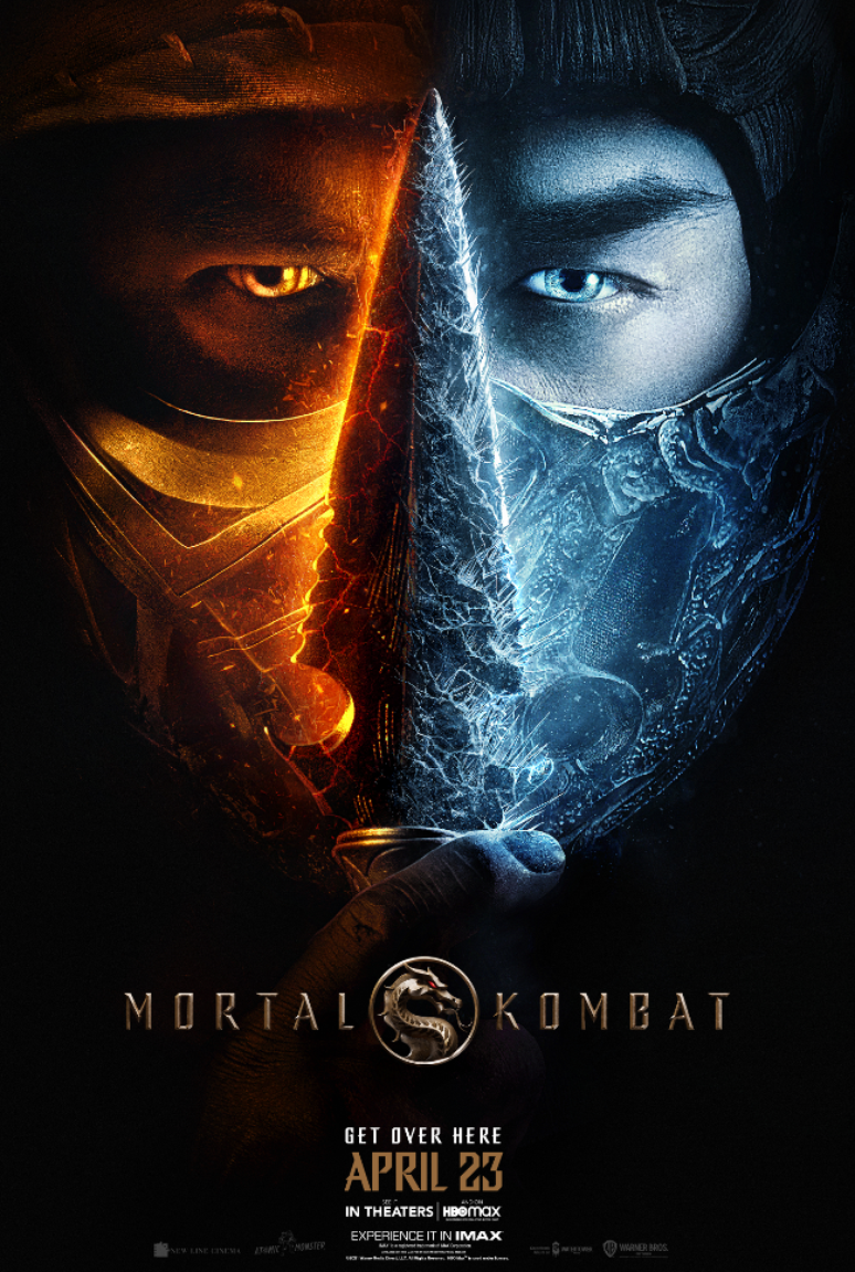 Cartaz do novo longa da franquia Mortal Kombat.