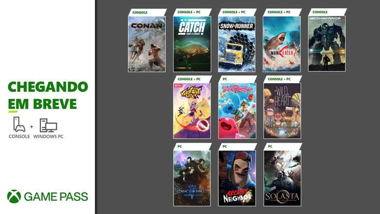 Novos Jogos no Xbox Game Pass!