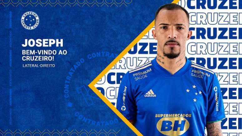 Joseph fica na Toca da Raposa até o fim de 2021-(Divulgação/Cruzeiro)