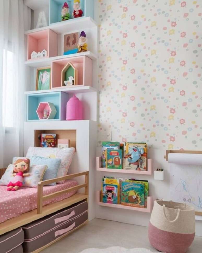 27. Almofadas para quarto infantil com design delicado. Fonte: Pinterest