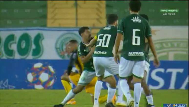 Jogadores do Guarani pegam quatro jogos de suspensão.