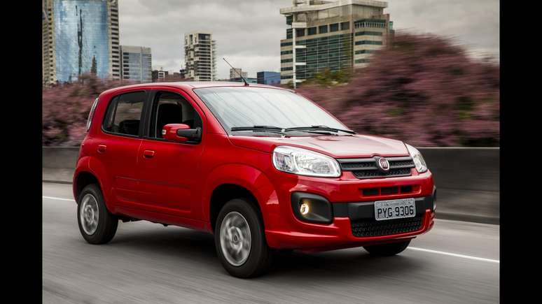 Fiat Uno é oferecido apenas na versão Attractive 1.0. 