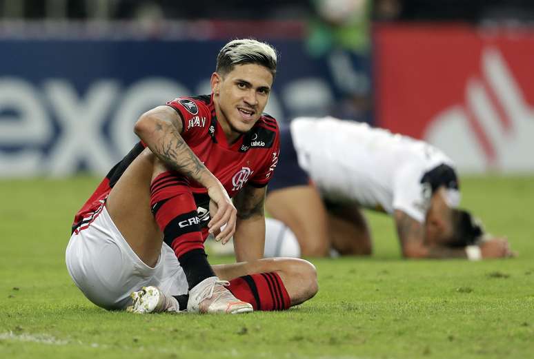 Pedro marcou um dos gols do Flamengo contra a LDU