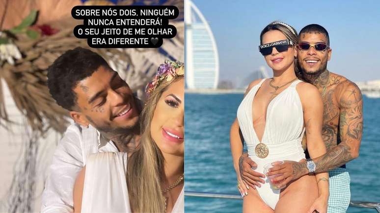 Deolane e MC Kevin estavam casados há duas semanas.