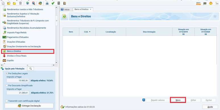 Aprenda como declarar conta corrente ou poupan&ccedil;a &agrave; Receita Federal.