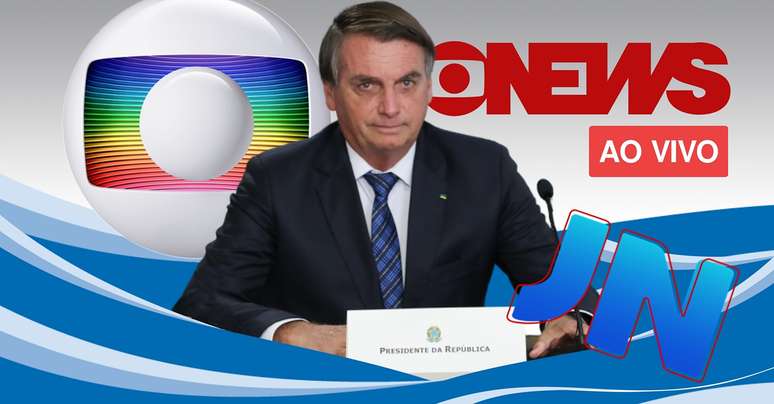 Chamado de “ex-presidente” na TV, Jair Bolsonaro questionou se o equívoco teria sido intencional