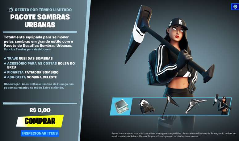 Fortnite - Rubi das Sombras