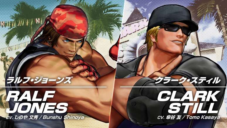 The King of Fighters XV - Ralf e Clark