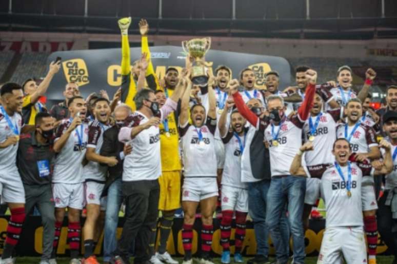 Flamengo foi o campeão carioca (Foto: Alexandre Vidal/Flamengo)