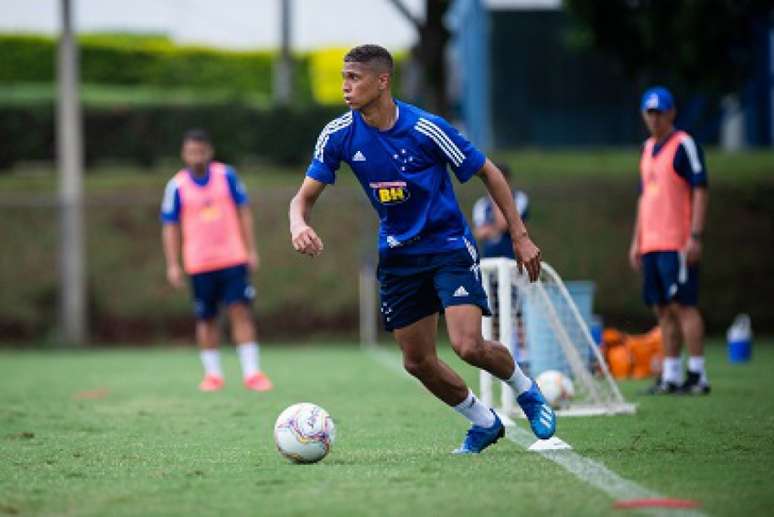 Será o terceiro time de Rafael Santos em menos de um ano, sem ser aproveitado no Cruzeiro-(Bruno HaddadCruzeiro)