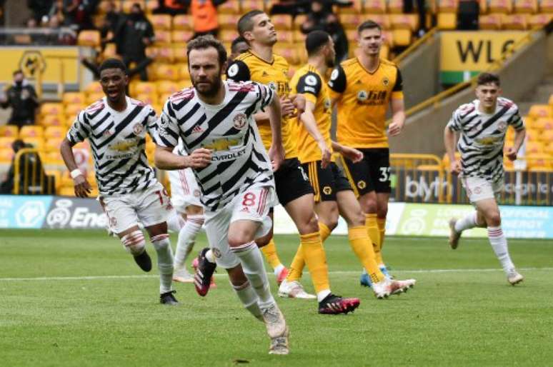 United venceu o Wolves na Premier League (Foto: RUI VIEIRA / POOL / AFP)