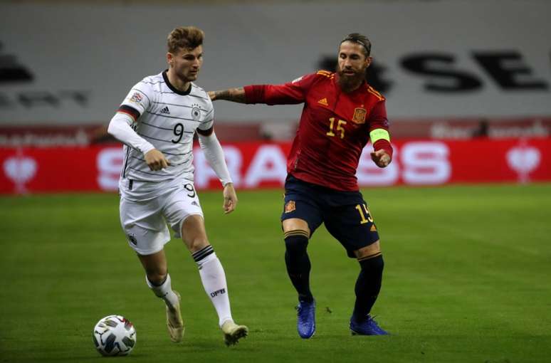 Ramos não joga pela Espanha na Eurocopa (Foto: Divulgação / Federação Espanhola de Futebol)