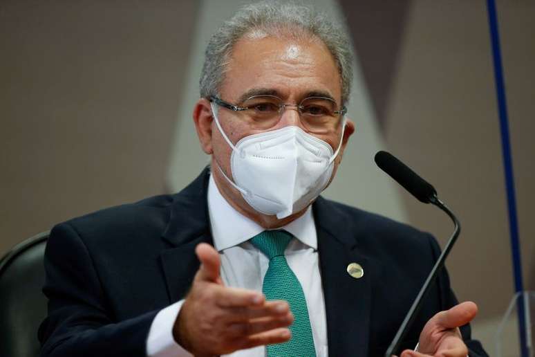 Ministro da Saúde, Marcelo Queiroga
06/05/2021
REUTERS/Adriano Machado