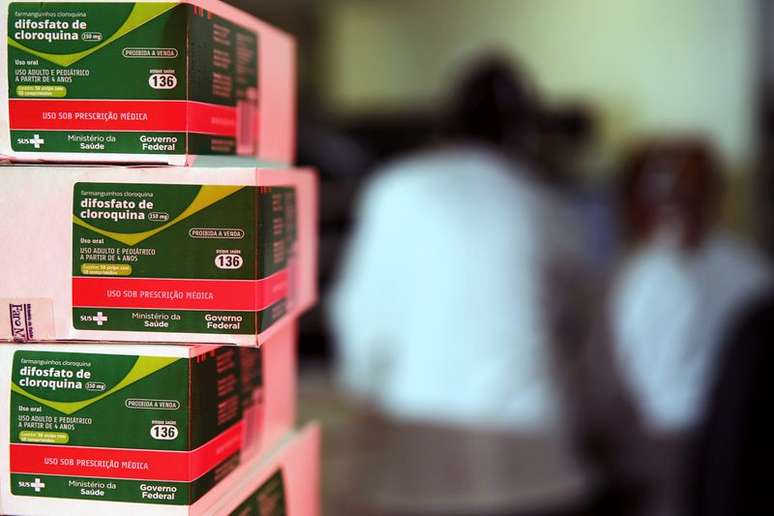  Cloroquina em hospital de Porto Alegre
26/5/2020 REUTERS/Diego Vara